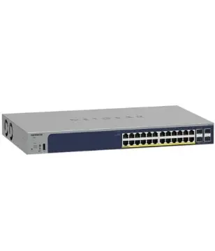 NETGEAR Switch ( GS728TP) -24 x 1 Gigabit Ethernet POE