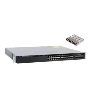 CISCO CATALYST 3650 24PORT 1G POE+ UPLINK 1G WITH 4 GBICS SFP 1G