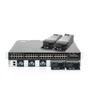 CISCO CATALYST 3650 48PORT 1G POE+ UPLINK 1G Dual Power Supply 1025W