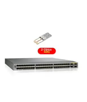 CISCO NEXUS 3064X 48Port SFP+ and 4Port QSFP+ With 42 Gbic