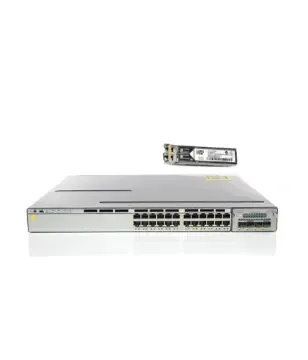 Cisco WS-C3750X-24T-L With 4Gibc Cisco 1G Free