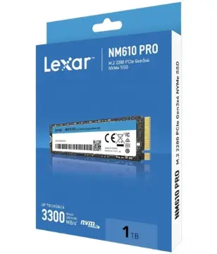 Lexar 1T.B NM610 Pro M.2 NVMe SSD