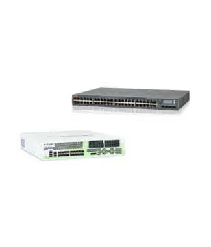 ARUBA S2500 48P 1G PoE Uplink 10G +Fortinet FortiGate 3140B