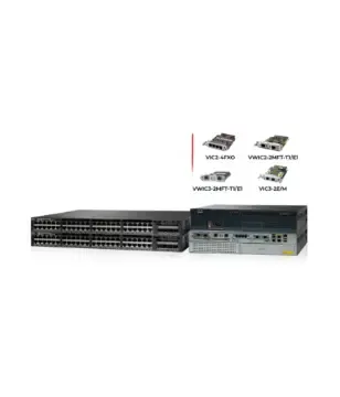 Cisco 3650 48P 1G PoE+ & Cisco Router 2951