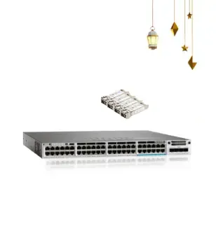 Cisco 3850 48 Port RJ45 ( 12Port RJ45 10G ) UPOE 🔥Uplink 10G