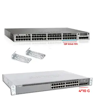 Cisco 3850 48 Port RJ45 ( 12Port RJ45 10G ) UPOE 🔥