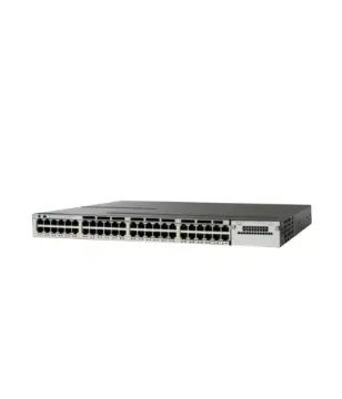 Cisco Catalyst 3750X – 48 Port 1G POE+ Layer 3 DUAL POWER SUPPLY