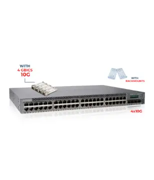 JUNIPER – EX3300 48port POE+ 4port SFP+ 10G