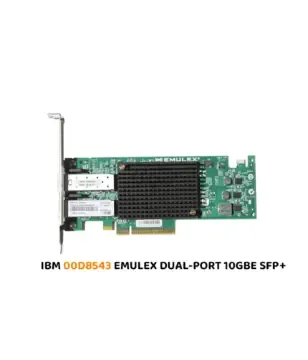 IBM 00D8543 Emulex Dual-Port 10GBE SFP+ Adapter Support HP,Dell, Cisco, Lenovo,Supermicro Servers