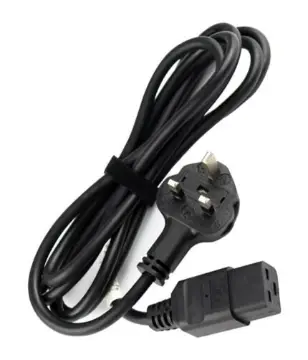 Power cable C19 to BS1363