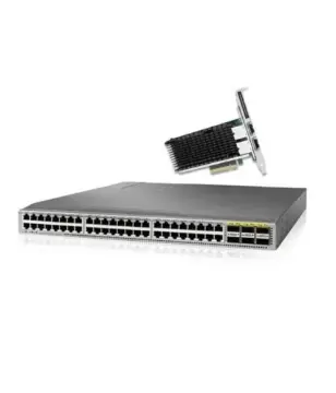 Cisco Nexus N9K-C9372TX & Card LAN 2 Port Network 10G RJ45 PCI