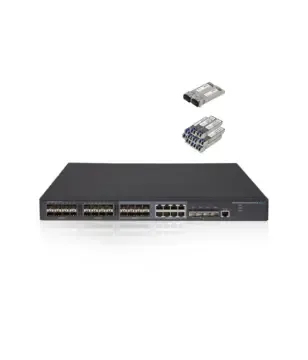 HPE 5130-24G-SFP-4SFP+ (JG933A) & 17GBIC FREE ( 15 SINGLE MODE – 2 MULTI MODE 10G )