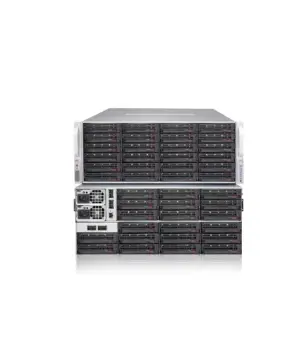ENCLOSURE SUPERMICRO 4U JBOD Storage 44 BAY 3,5 HS HDD (24 front + 20 rear)
