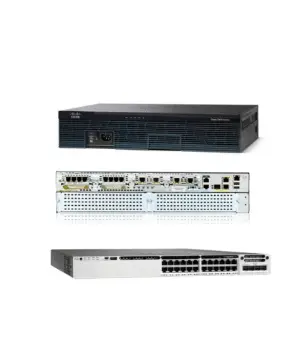 Cisco Router 2951 & Cisco 3850 24P 1G UPoE Uplink 10G