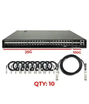 Arista AS7312-54X Switch & SFP+ DAC 10G – 3M
