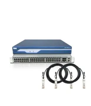 Arista 7050T-52 48 Port 10G & Cisco Router 1841 & Dell SFP+ DAC 10G- 3M