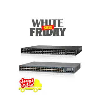 Cisco Catalyst 3650 48P PoE+ Uplink 1G + ARUBA S2500 48P 1G PoE Uplink 1G