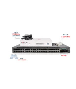 JUNIPER – EX3300 48port POE+ 4port SFP+ 10G&Fortinet FortiGate 50E