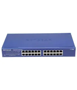 NETGEAR ProSAFE JGS524 24-Port Gigabit Ethernet Unmanaged Switch with Auto-Uplink