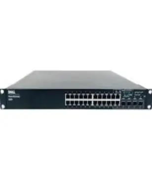 Dell PowerConnect 6224 – 24x Gigabit Ethernet 4x SFP Switch + 2x 10GE SFP+