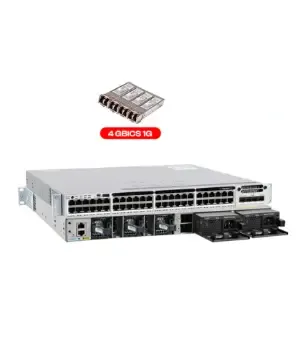 Cisco Catalyst 3850 48P UPOE Uplink 1G DUAL POWER SUPPLY 1100W