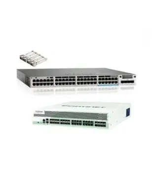 Cisco 3850 48 Port RJ45 (12Port RJ45 10G) UPOE – Uplink 10G & FORTIGATE 1500D