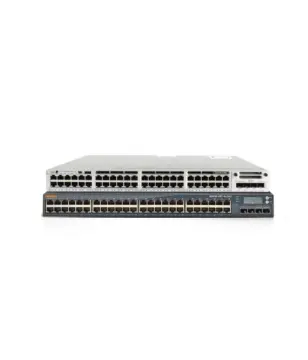 Cisco WS-C3850-48P POE+ Uplink 10G Dual power supply 1100W + ARUBA S2500 48Port uplink 10G
