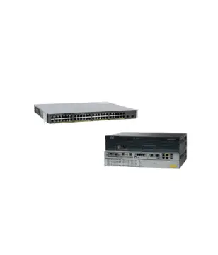 Cisco 2960X 48Port 1G POE+ 740W 2Port SFP+ 10G + Cisco Router 2951