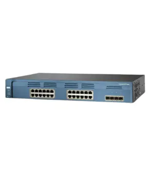 Cisco Catalyst 2970G-24T-E – 24 Gigabit Ethernet Ports- 4 * 1 GB SFP – Managed