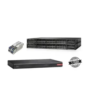 Cisco Catalyst 3650 48P 1G PoE+& Cisco ASA 5508-X Firewall