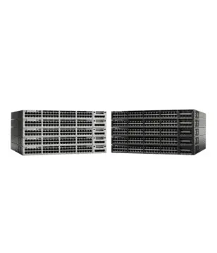 5 Switch Cisco WS-C3850 48P 1G PoE+ Uplink 10G + 5 Switch Cisco 3650 48P 1G PoE+ UPLINK 1G