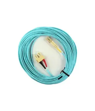 LC to SC Multimode Duplex Fiber Patch