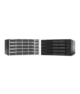 5 Switches Cisco WS-C3850 48P 1G PoE+ Uplink 10G +5 Switches Cisco 3650 24P 1G PoE+