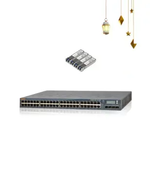 ARUBA S2500 48P 1G PoE Uplink 1G 4 GBICS 1G SINGLE MODE ( LR ) FREE 🎁🔥 🔥