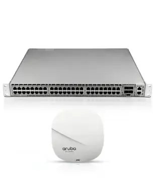 Arista 7050T-52 48 Port 10G Rj45 & 4 Port SFP+ 10G & Aruba AP-315 Access Point