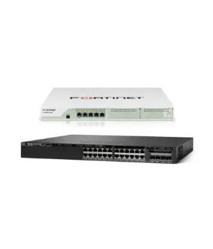Cisco Catalyst 3650-24P POE+ Uplink 10G FORTINET FortiMail 400C