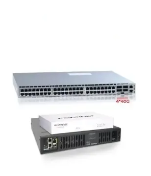 Arista 7050T-64 Switch & Cisco Router 4331 & Fortinet FortiGate 40F