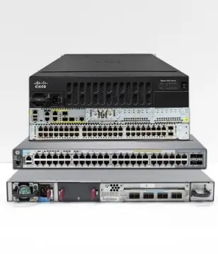 HP 3800 48G 4SFP+ Switch J9147A & Cisco ISR 4351
