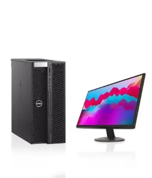 Dell Workstaion T5820 & Monitor 22 inch