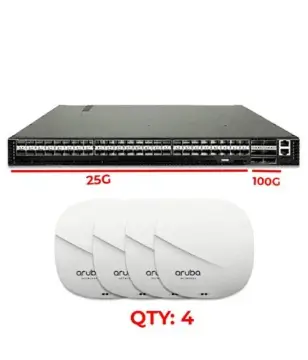 Arista AS7312-54X Switch & Aruba AP-315 Access Point
